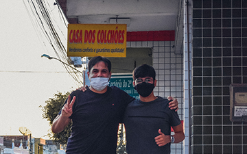 Segunda foto com Filho